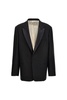 Maison Margiela Women Striped Single Breast Blazer Jacket