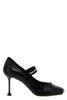 Miu Miu Women Logo Leather Pumps