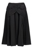 Maison Margiela Women Taffeta Midi Skirt