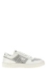 Downtown Crystal-Embellished Leather Sneakers