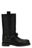 Burberry Man Black Leather Ankle Boots