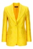 Single-Breasted Turlington Blazer Blazer And Suits Yellow