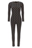 'Moon Printed' catsuit