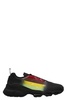 Prada Man Black Rubber Collision Cross Sneakers