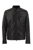 Hogan Leather Biker Jacket