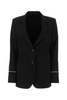 Black wool blazer