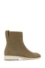 Dove grey suede ankle boots