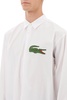 X Lacoste Oversized Shirt With Maxi Patch