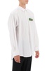 X Lacoste Oversized Shirt With Maxi Patch