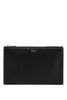 Ferragamo Smooth Leather Pouch In Seven Words Women