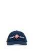 Casablanca Unisex Navy Blue Cotton Baseball Cap