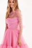 All-In-Pink bustier tulle dress