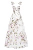 Apple Blossom Tender floral maxi tie-strap dress