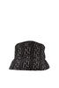 FENDI All-Over Logo Printed Raffia Bucket Hat for Men