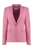 Genny Single-Breasted One Button Jacket in Pink