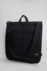 Tote In Black Cotton