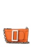 Boyy Pouchette Buckle Detail Chained Shoulder Bag