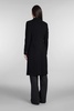 C Zeudi Coat In Black Wool