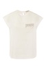 Peserico Crepe De Chine Top With Sequin Pocket in White