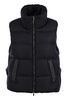 Peserico Down Vest With Light Point Detail in Navy