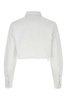 Raf Simons Frayed Hem Cropped Shirt