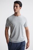 Crew Neck T-shirt in Grey Marl