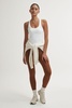 The Upside Shelf Bra Sports Vest in White