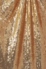 Halston Sequin Halterneck Maxi Dress in Gold