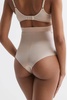 Spanx Shapewear High-Waisted Thong in Champagne