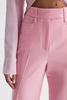 High Rise Wide Leg Trousers in Pink