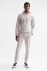 Interlock Drawstring Motif Joggers in Off White