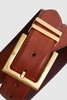 Leather Belt in Tan