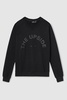 The Upside Organic-Cotton Logo Sweatshirt in Black