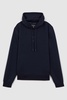 Castore Jersey Drawstring Hoodie in Midnight Navy