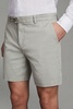 Modern Fit Cotton Blend Chino Shorts in Soft Sage