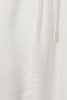 Textured Wide Leg Cover-Up Trousers in Ivory