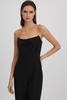 Halston Cowl Neck Jumpsuit in Black