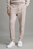 Interlock Jersey Drawstring Joggers in Oatmeal