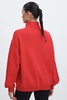 The Upside Organic-Cotton Après-Ski Sweatshirt in Red