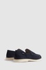 Hogan Suede Slip-Ons Loafers in Blue