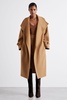 Atelier Blindseam Wool and Cashmere Coat in Camel