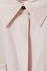 Lyocell Button Through Shirt in Nude