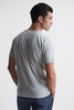 Crew Neck T-shirt in Grey Marl