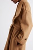 Atelier Blindseam Wool and Cashmere Coat in Camel