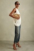 Draped Layered Top in Ivory