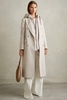 Padded Hooded Gilet in Neutral