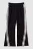 The Upside Flared Track Trousers in Black