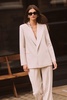 Petite Tailored Fit Single Breasted Suit Blazer in Neutral