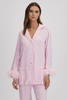 Sleeper Detachable Feather Pyjama Set in Pink/White