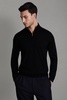 2 Pack Of Merino Wool Zip-Neck Jumpers in Black/Soft Grey